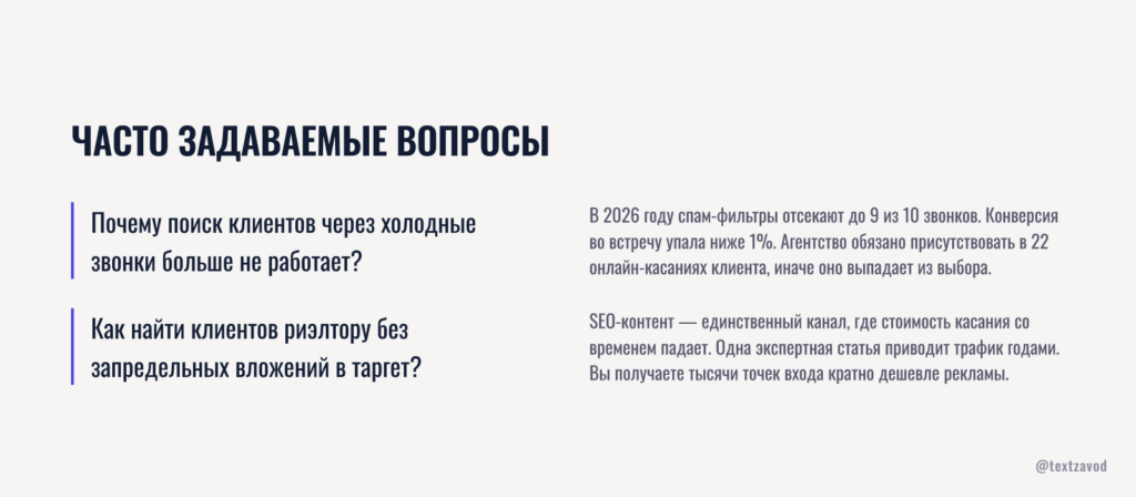 Часто задаваемые вопросы