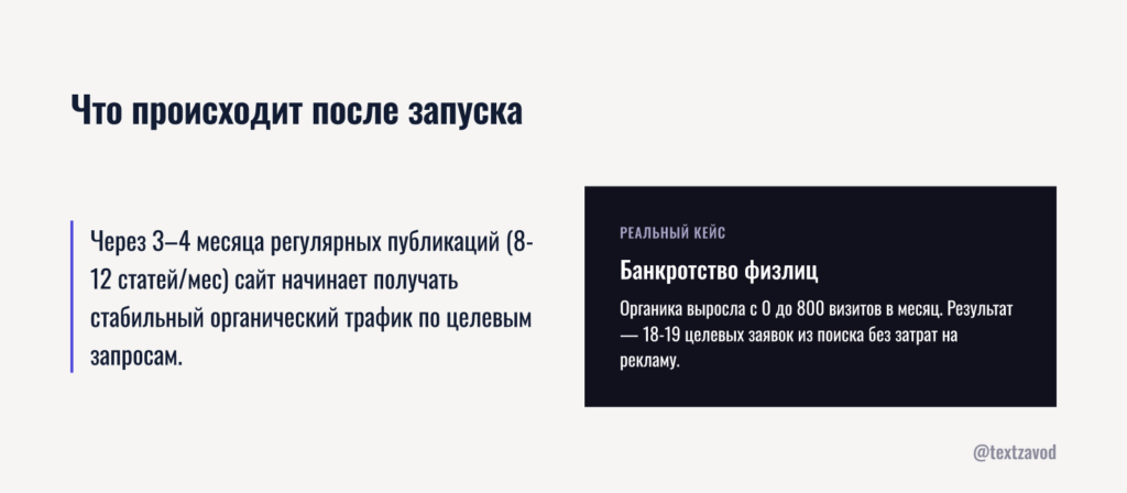 Что происходит после запуска
