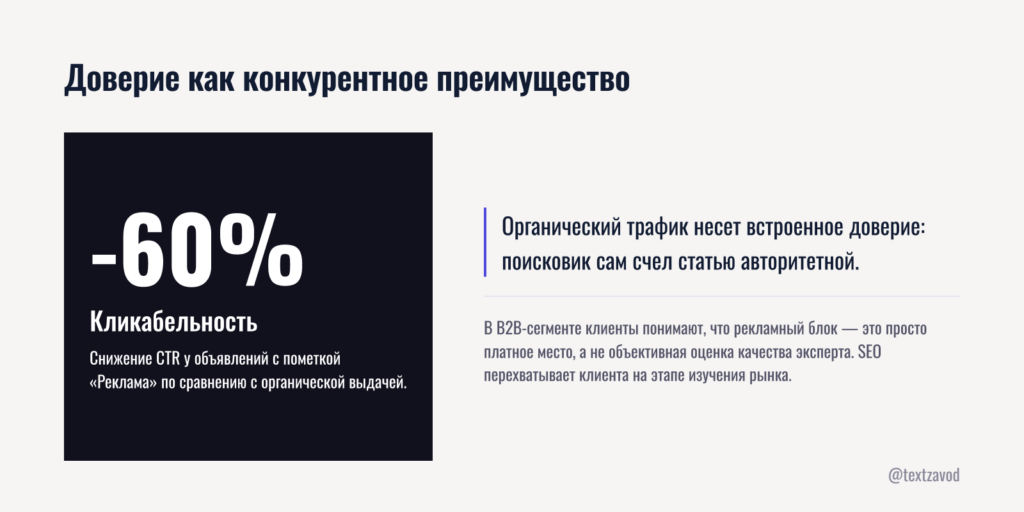 Доверие как конкурентное преимущество