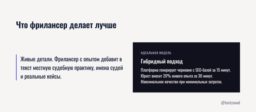 Что фрилансер делает лучше