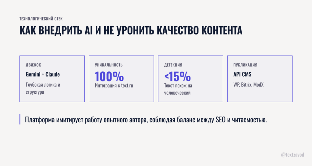 Как внедрить ai для создания контента и не уронить качество
