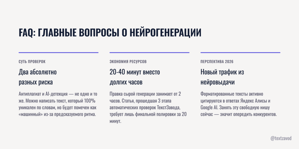 FAQ: ГЛАВНЫЕ ВОПРОСЫ О НЕЙРОГЕНЕРАЦИИ