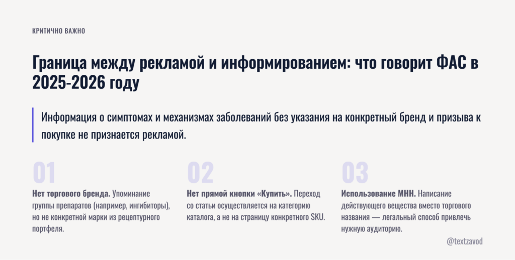 Граница между рекламой и информированием: что говорит ФАС в 2025-2026 году