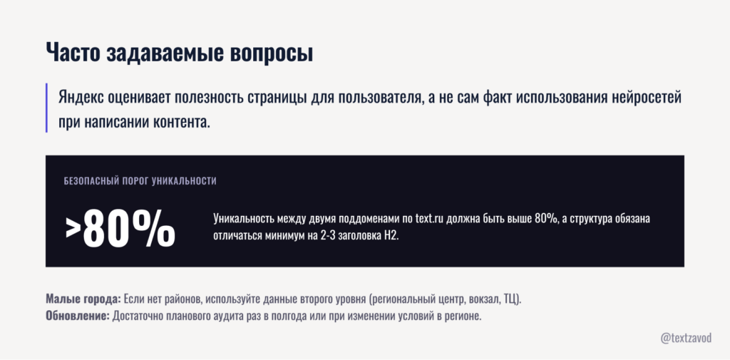 Часто задаваемые вопросы