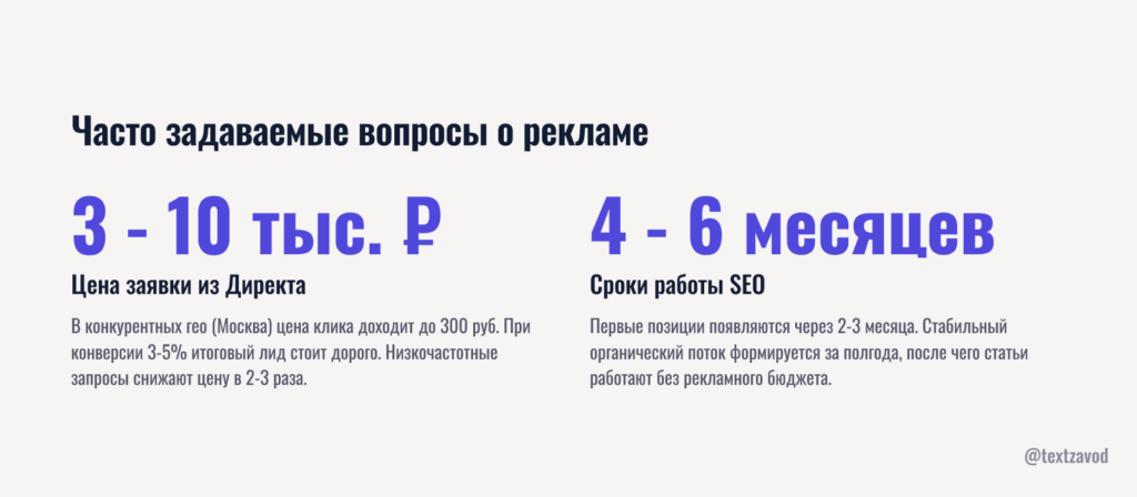 Часто задаваемые вопросы о рекламе грузоперевозок