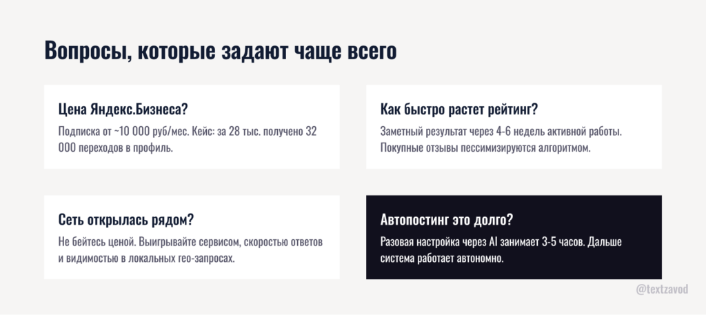 Вопросы, которые задают чаще всего