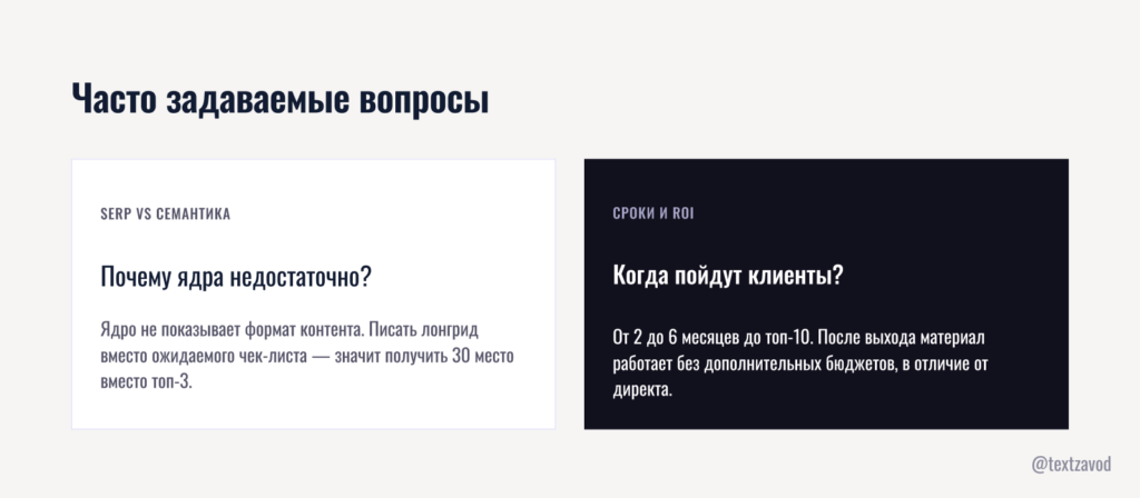 Часто задаваемые вопросы
