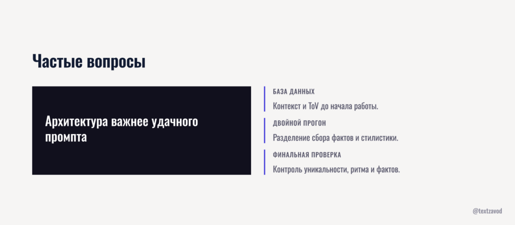 Частые вопросы