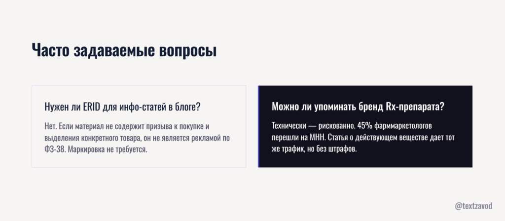 Часто задаваемые вопросы