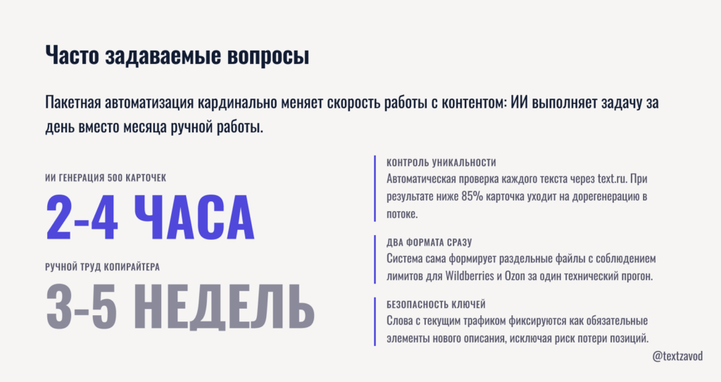 Часто задаваемые вопросы