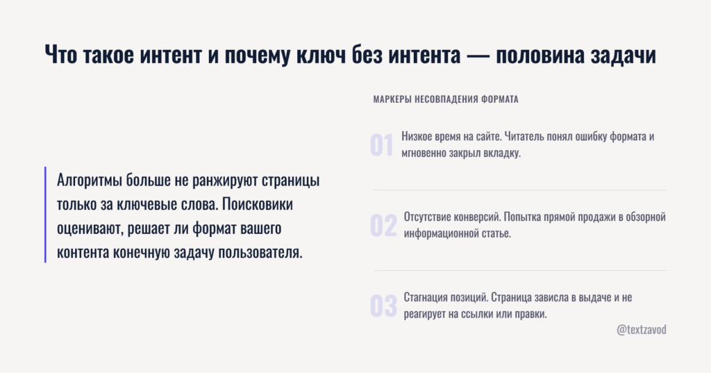 Что такое интент и почему ключ без интента - половина задачи