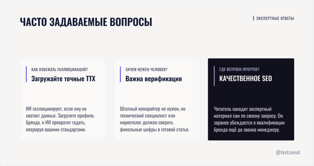 Часто задаваемые вопросы