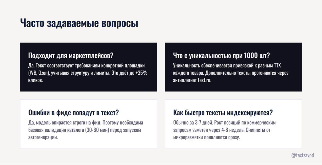 Часто задаваемые вопросы