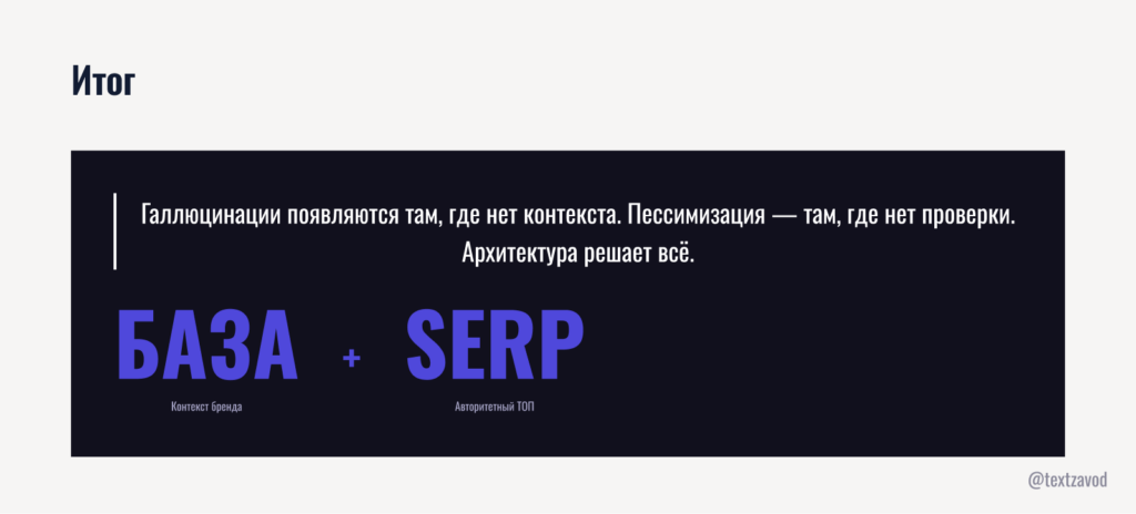 Итог