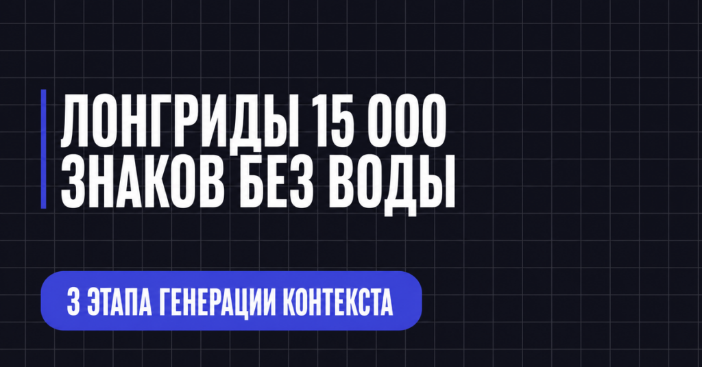 ЛОНГРИДЫ 15 000
ЗНАКОВ БЕЗ ВОДЫ