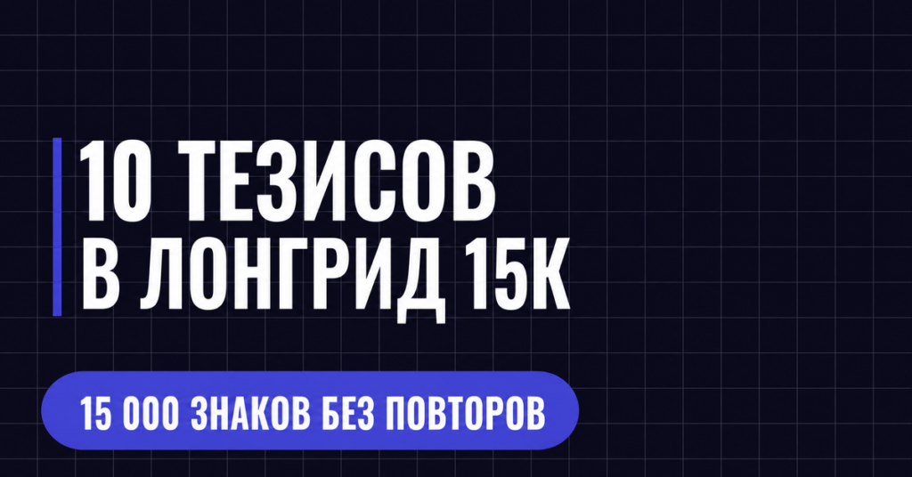 10 ТЕЗИСОВ В ЛОНГРИД 15К